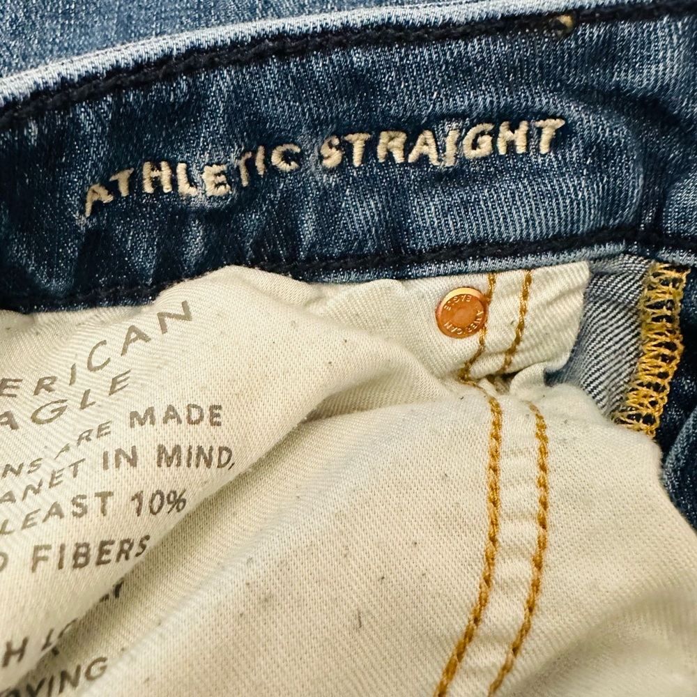 American Eagle Outfitters Athletic Straight Jeans Bundle Mens 34x32 - Picture 10 of 13